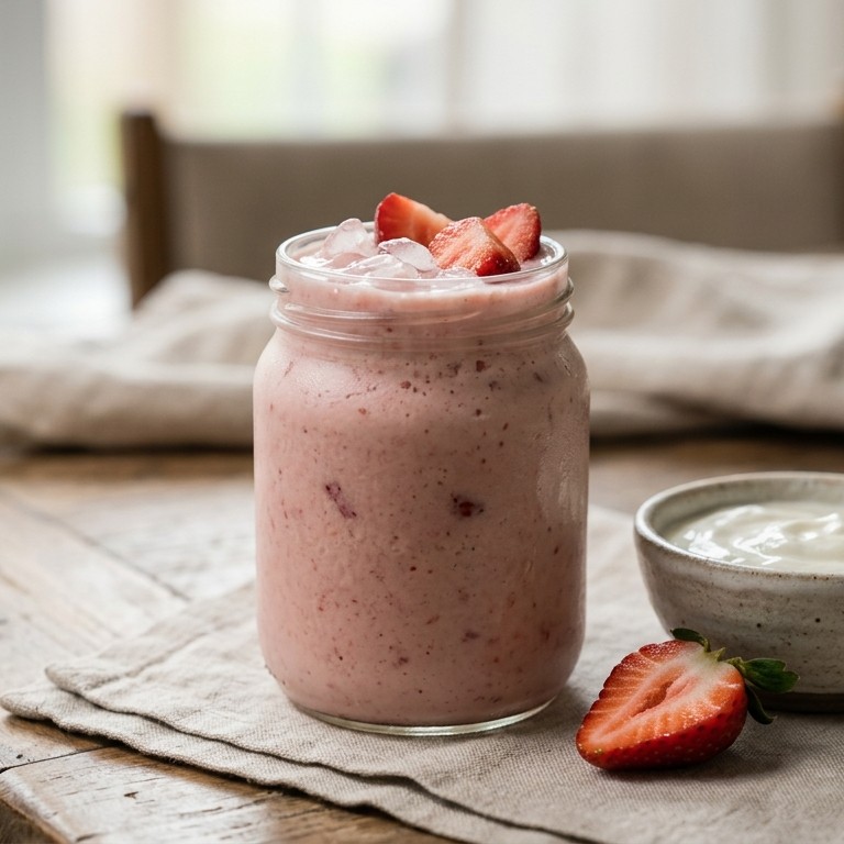 Aardbeien smoothie
