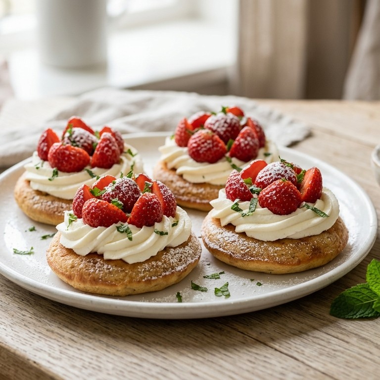 Aardbeien taartjes