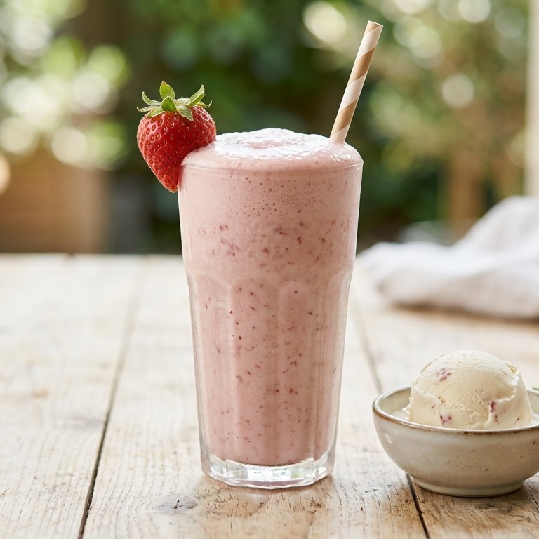 Aardbeienshake