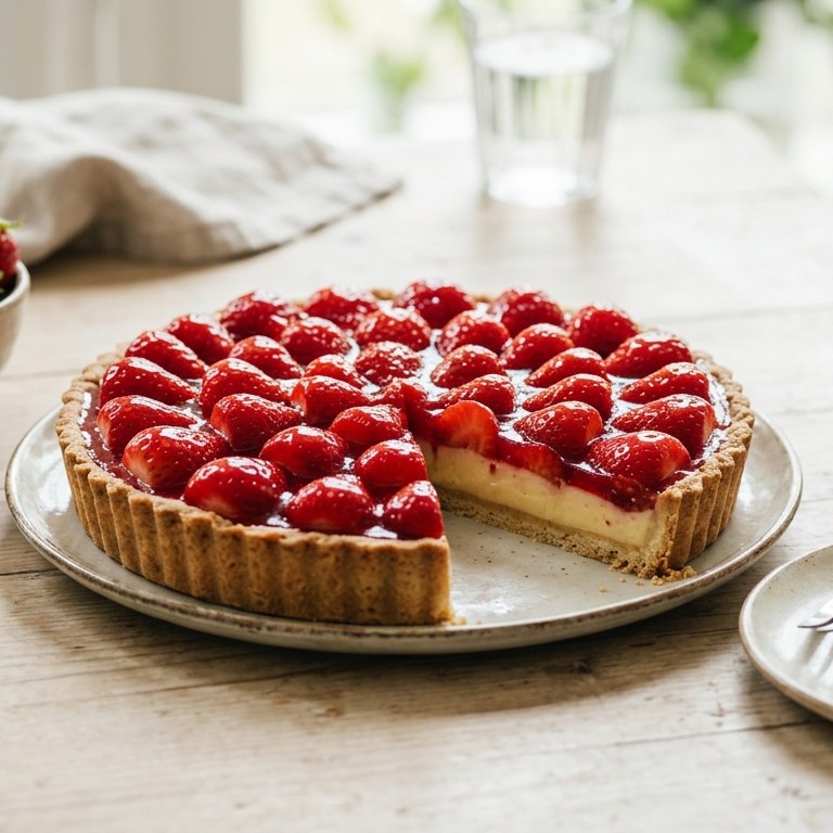 Aardbeientaart