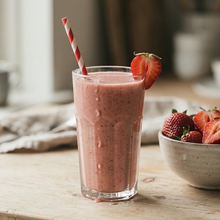 Aardbeismoothie