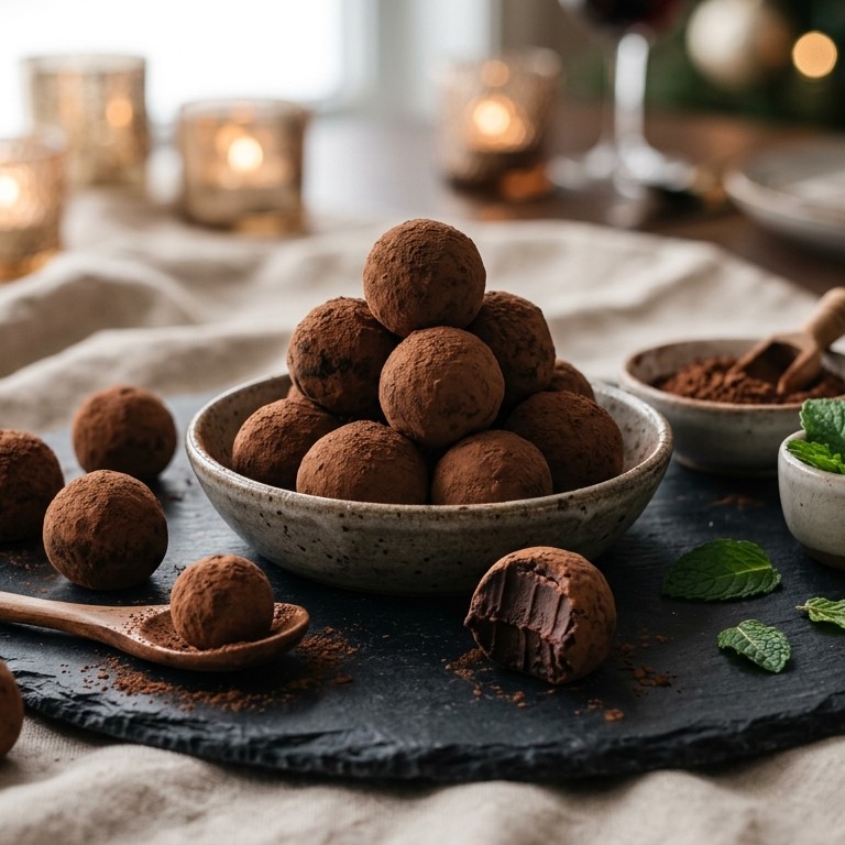 After eight truffels