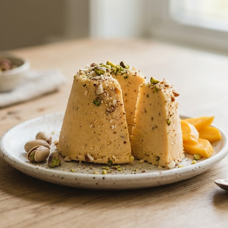 Am ka kulfi (Mango roomijs)