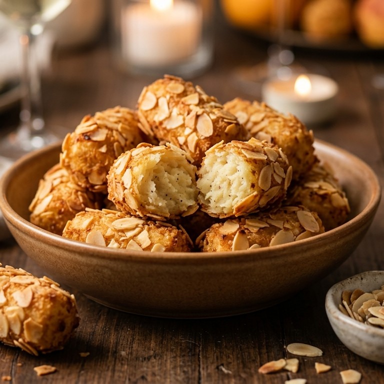 Amandelaardappelkroketjes