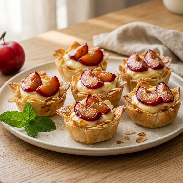 Amandelfilotaartjes met citroenmascarpone