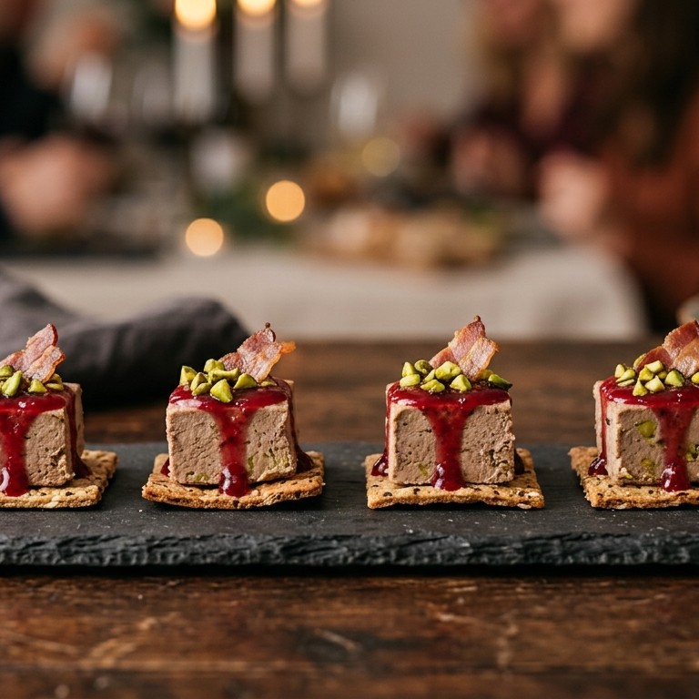Amuse met pistaches