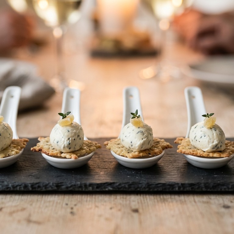 Amuse roquefortmousse