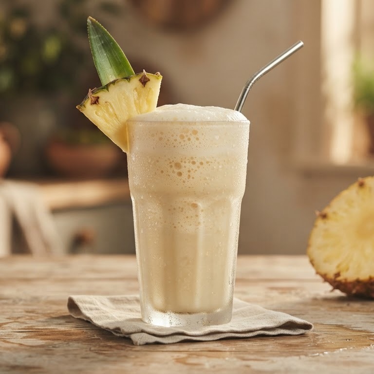 Ananas-karnemelk shake