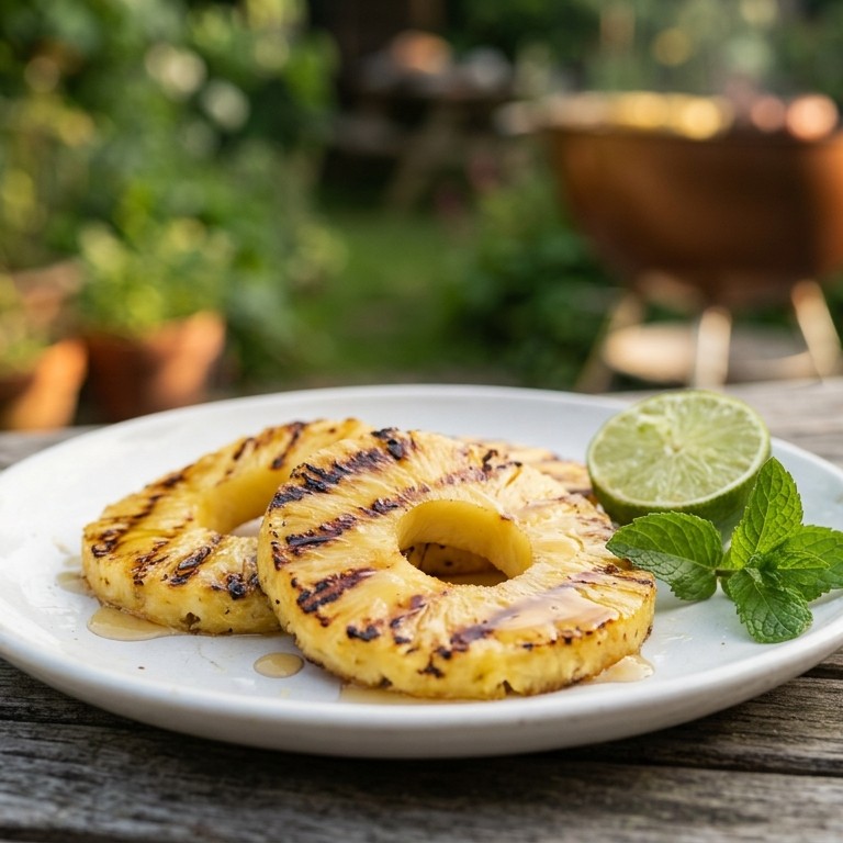 Ananas met honing