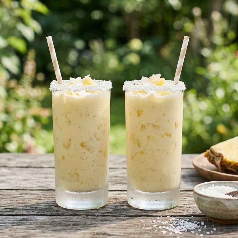 Ananas yoghurtcocktail