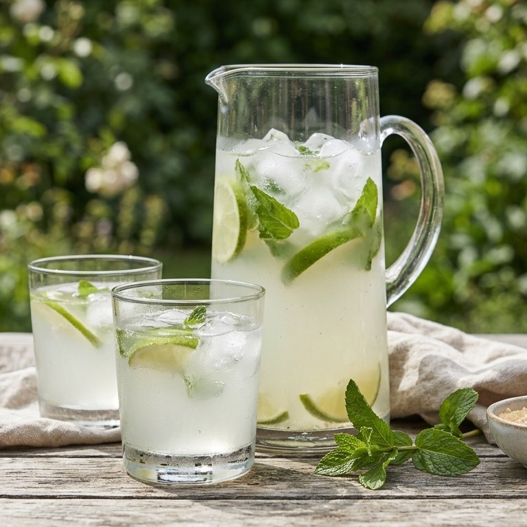 Anijsslimonade met limoen