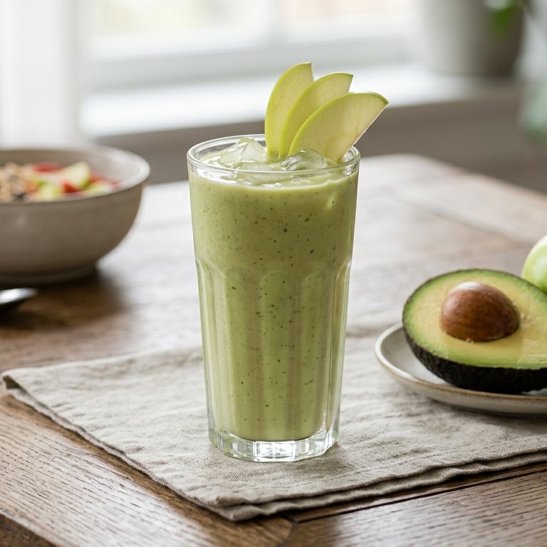 Appel advocado smoothie