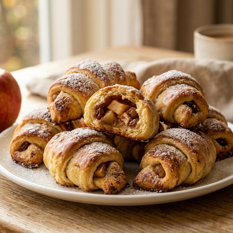 Appel-nougathoorntjes