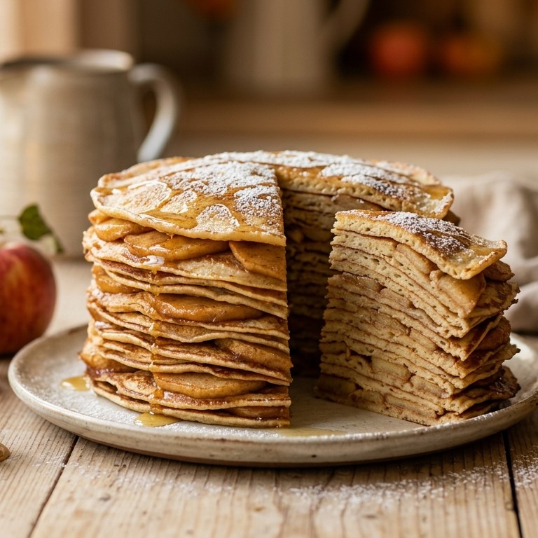 Appel-pannenkoektaart