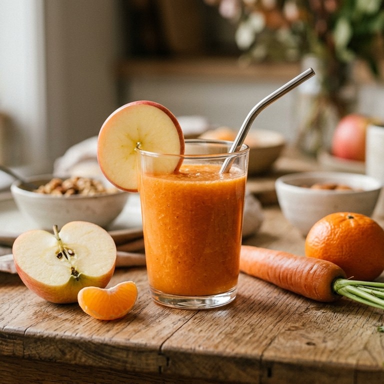 Appel-wortelshake