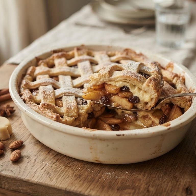 Appelschotel met boterkorst