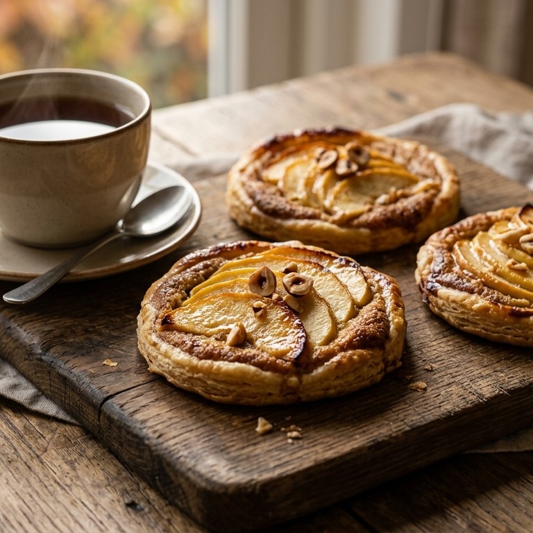 Appeltaartjes met hazelnootcrème
