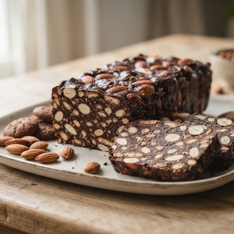 Arretjescake met amandel (cake zonder oven)