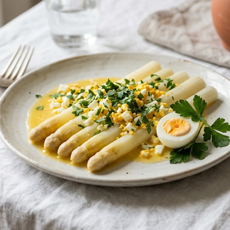 Asperges á la flamande