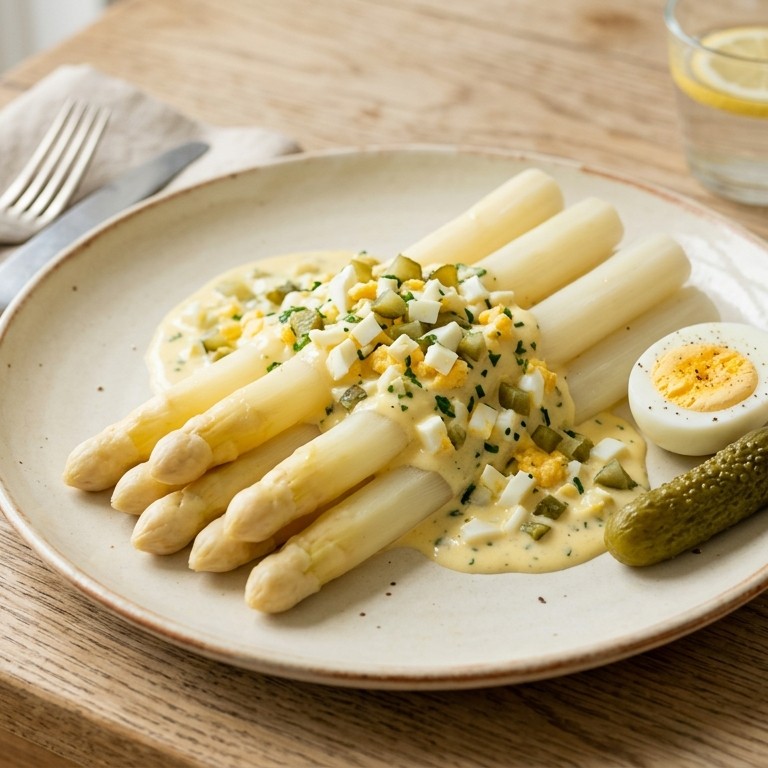 Asperges met citroensaus