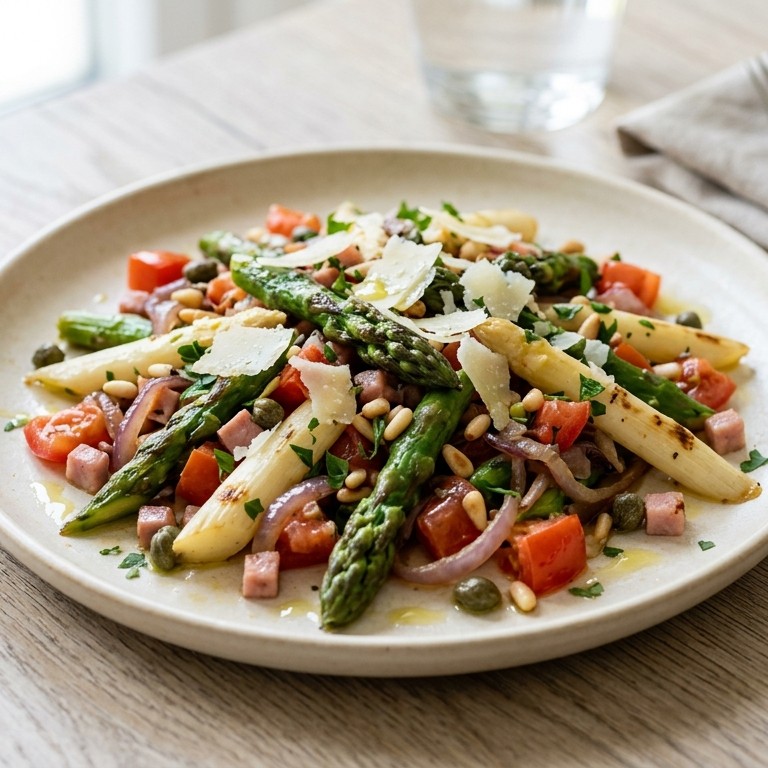 Aspergetips groen/wit