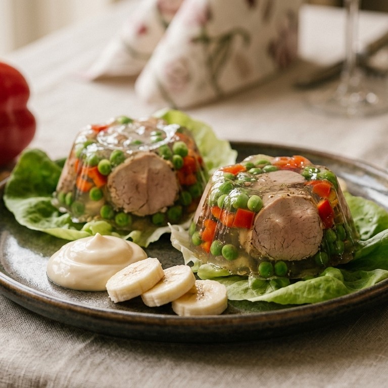 Aspics de file de Porc