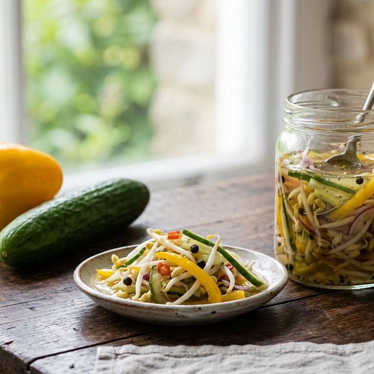 Atjar, zoet-zure groentesalade