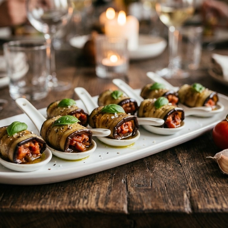 Aubergine-amuse
