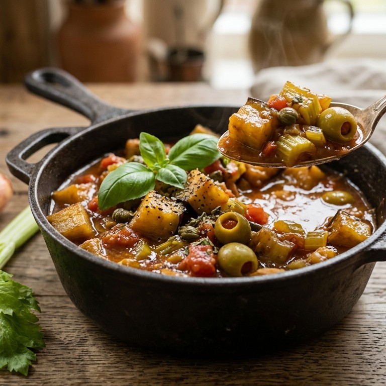 Aubergine stoofpotje