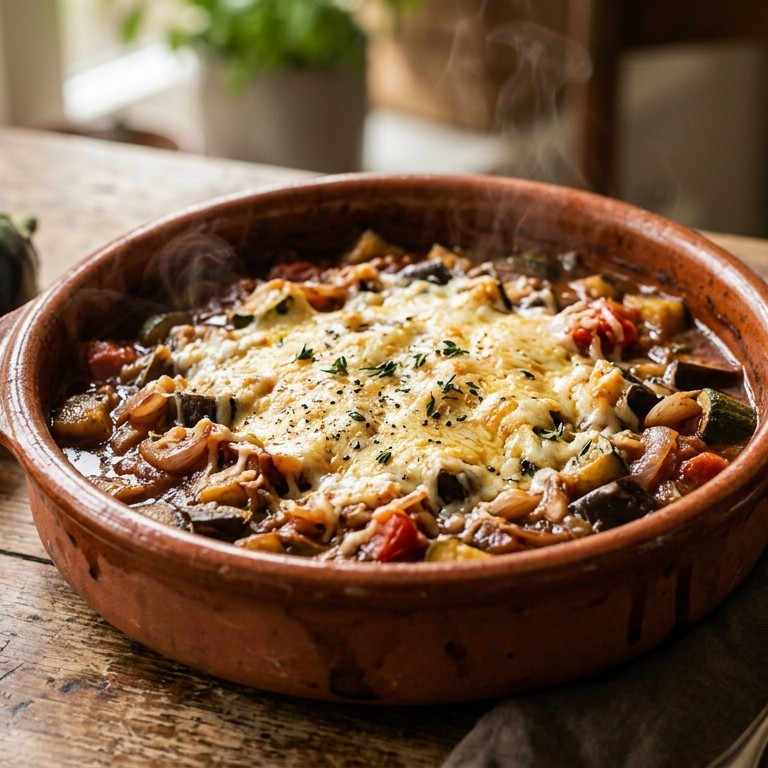 Aubergine stoofschotel