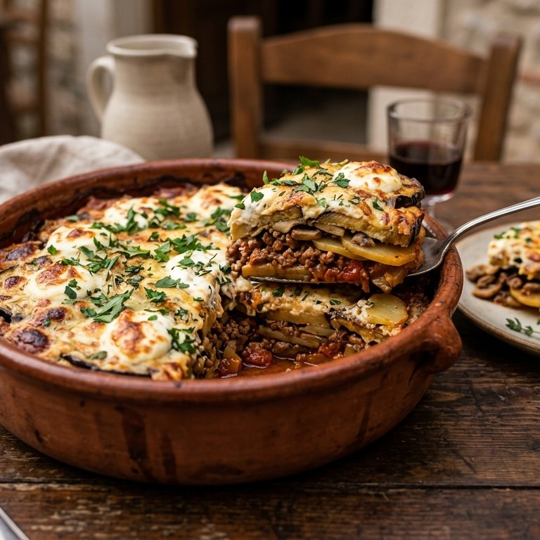 Aubergineschotel