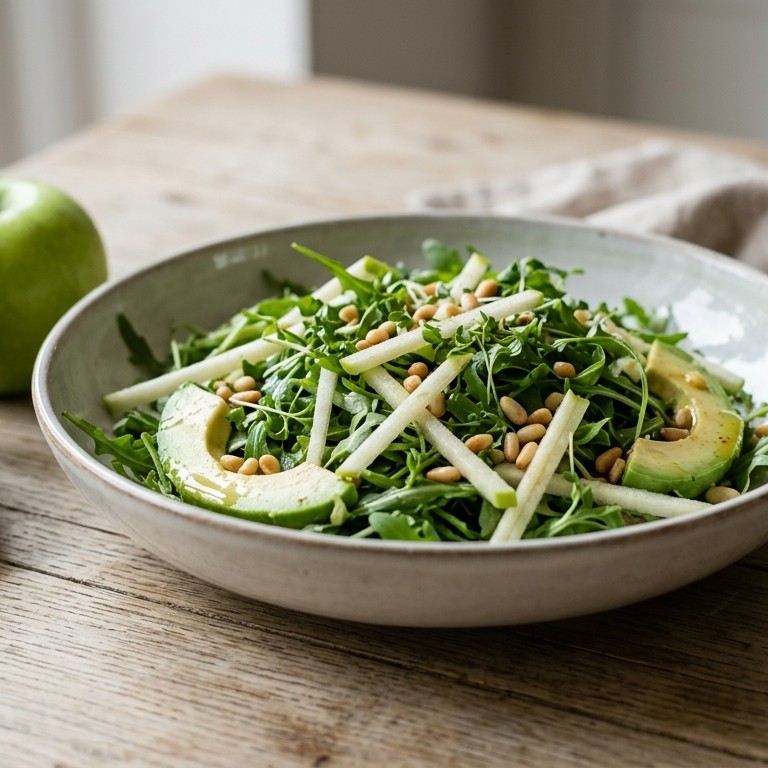 Avocado en appel salade