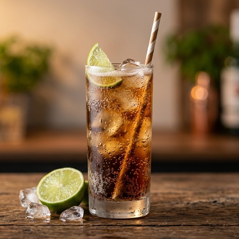 Baco bacardi & cola