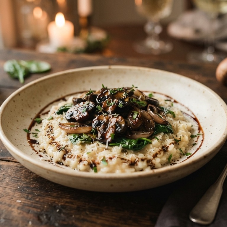 Balsamico-champignons