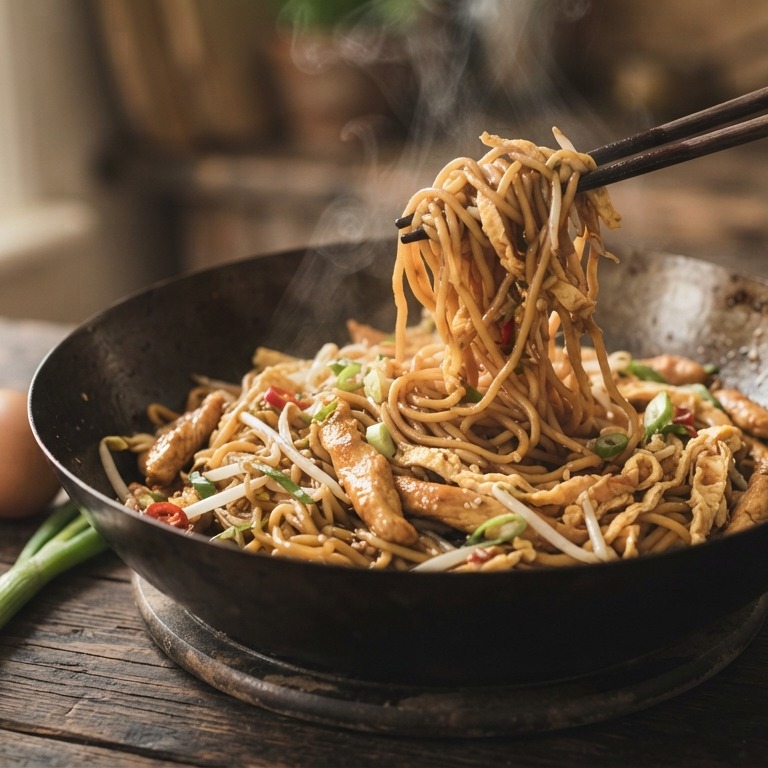 Bami roergebakken