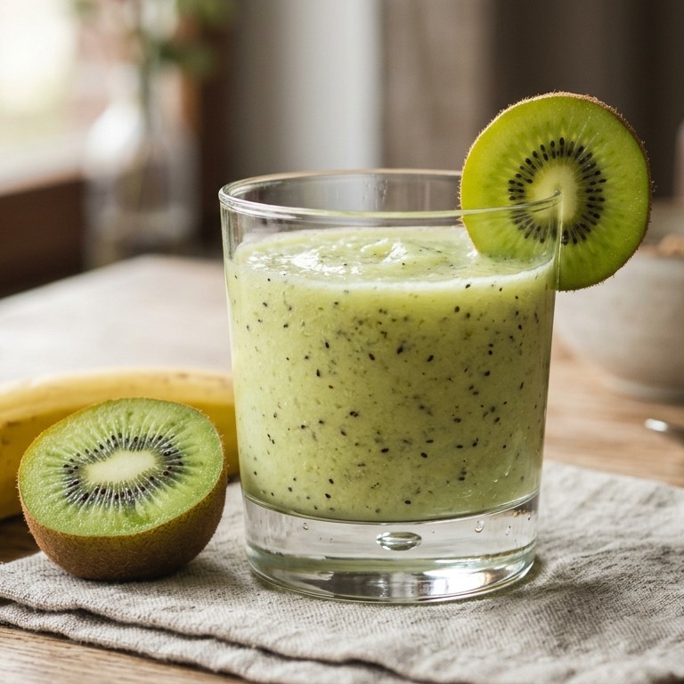 Banaan-kiwi smoothie