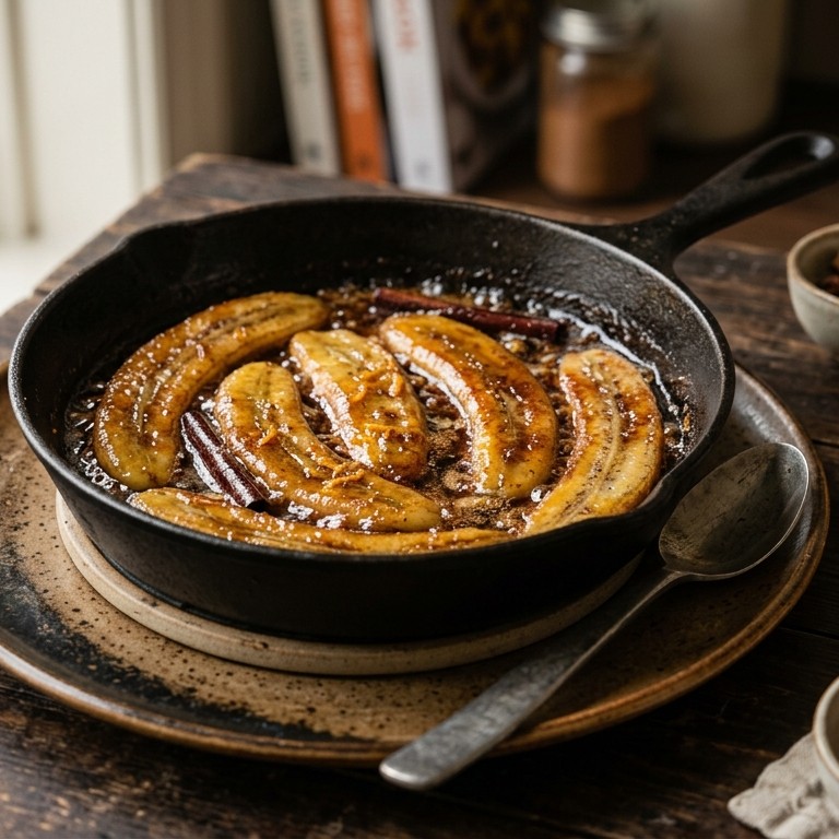 Banaan met rum