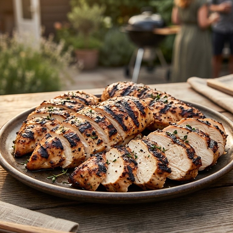 Barbecue-kipfilets voor buffet