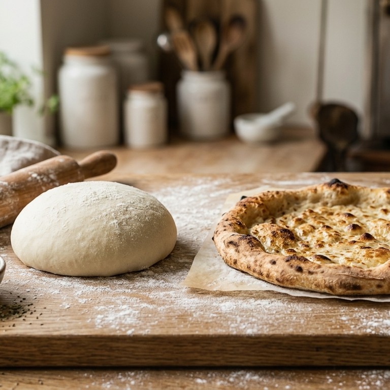 Basis pizzadeeg, doorsnede 30 cm