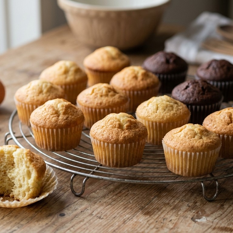 Basis recept cakejes voor ongeveer 14 cakejes