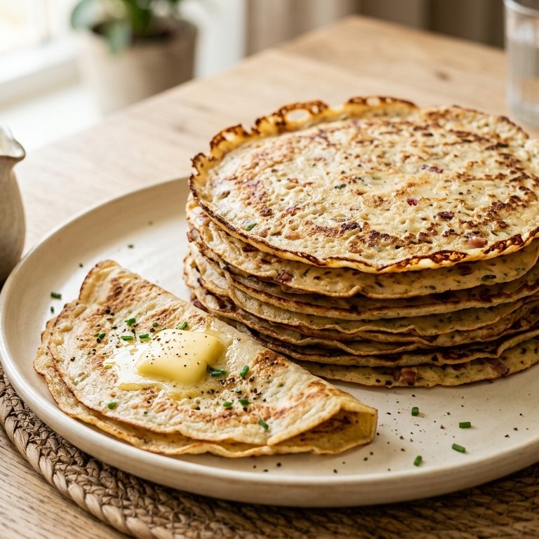 Basisrecept voor hartige pannenkoeken