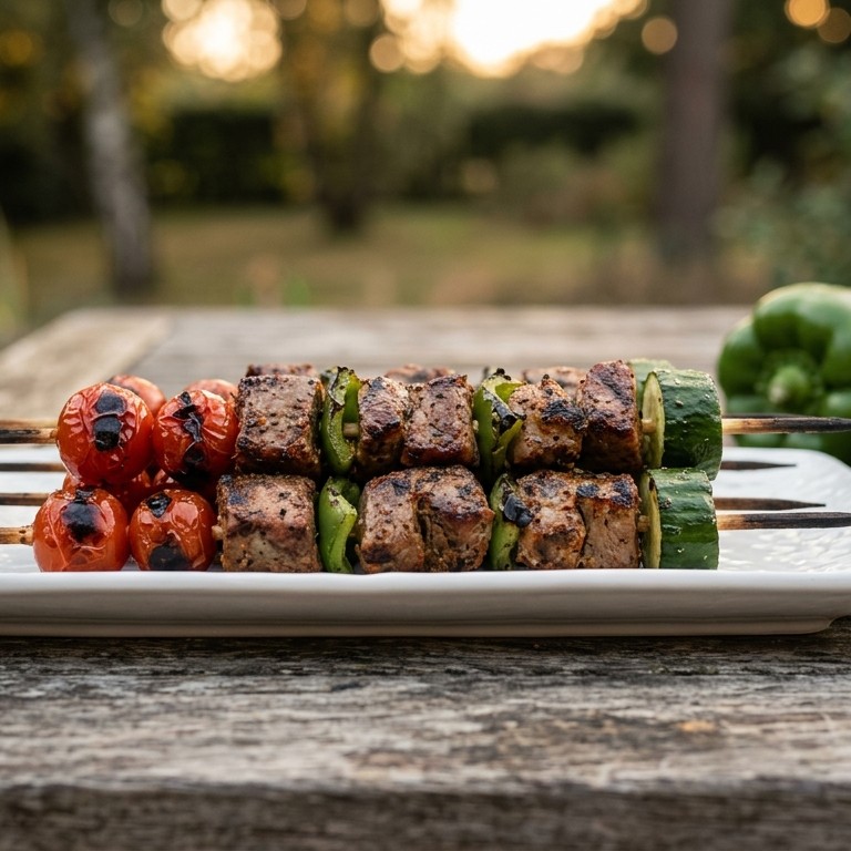 BBQ Kalfsspies