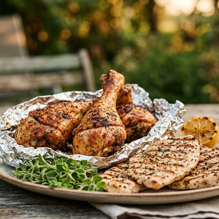 BBQ Kalkoenbout en Kalkoenschnitzel