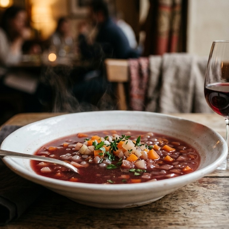 Beaujolais soep