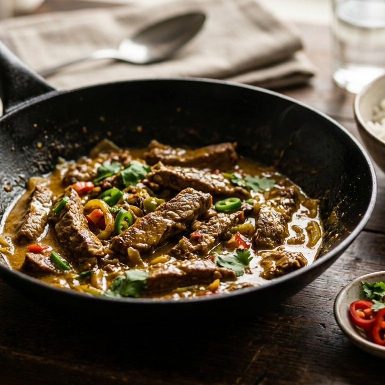 Beef curry