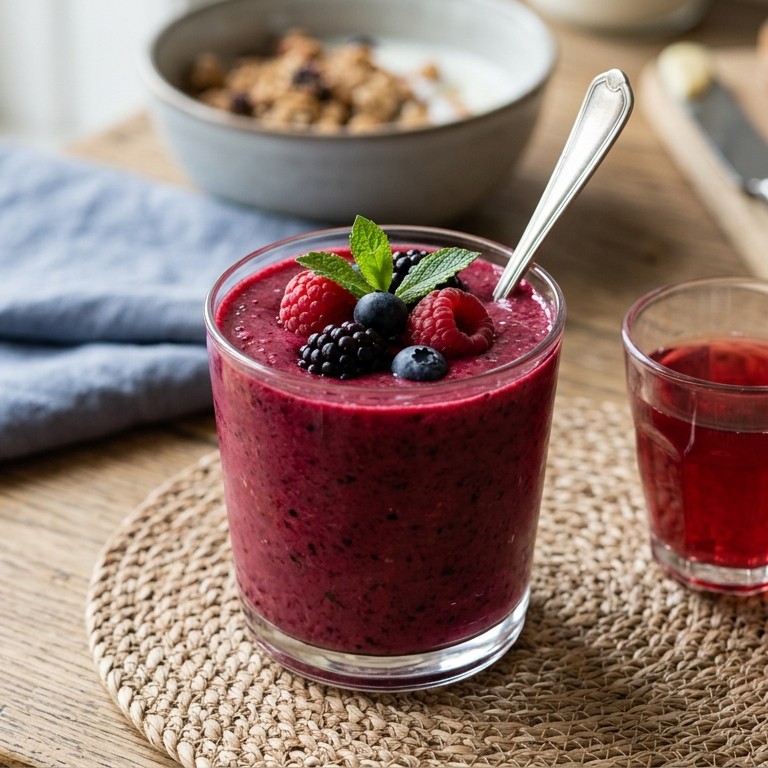 Bessen-smoothie