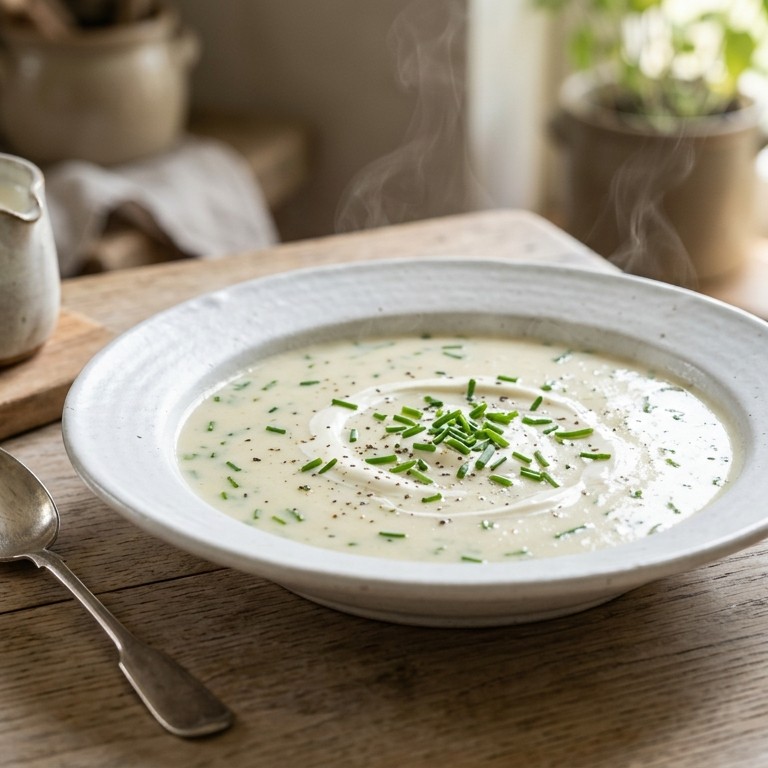 Bieslookcrème soep