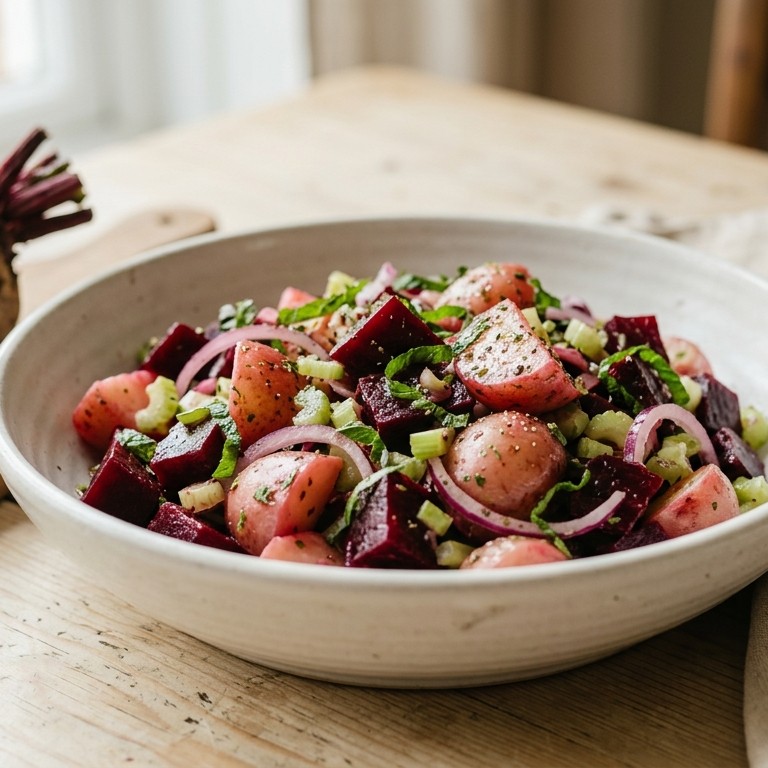 Bieten-muntsalade