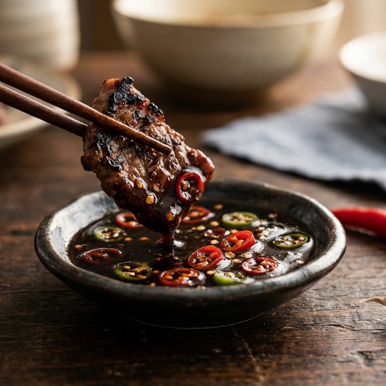 Black spicy sauce