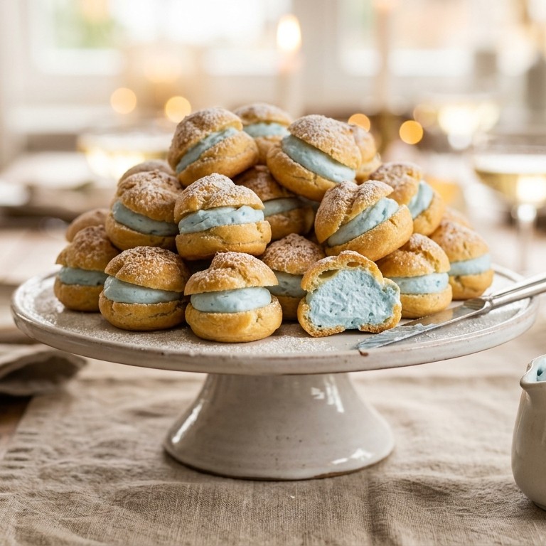 Blauwe minisoesjes